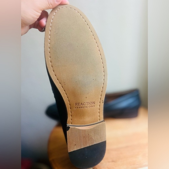 Kenneth Cole Reaction Callum 2.0 Belt Loafer Black Mens size 13 soft leather - Picture 4 of 16